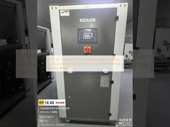 इलेक्ट्रोप्लेटिंग उद्योग के लिए 10TR एयर कूल्ड चिलर, प्लेटिंग बाथ सॉल्यूशन को ठंडा करना, कम शोर और उच्च ऊर्जा दक्षता