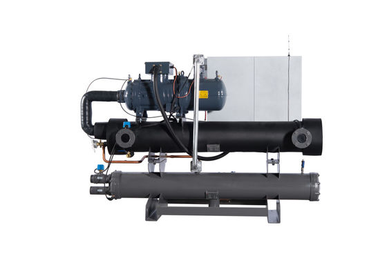 खरीदें 120 टन इंडस्ट्रियल वाटर कूल्ड स्क्रू चिलर 120HP online manufacture