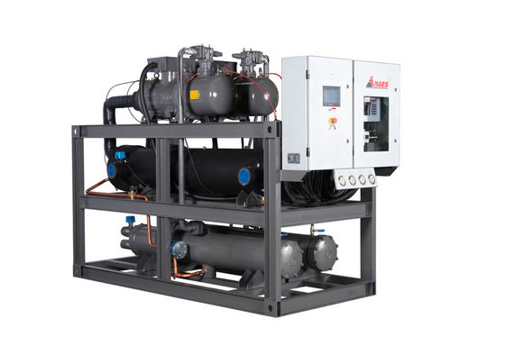 खरीदें 280 Tr इंडस्ट्रियल वाटर कूल्ड स्क्रू चिलर 280HP कम शोर online manufacture
