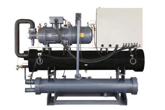 खरीदें 160 टन वाटर कूल्ड स्क्रू चिलर 160HP स्क्रू कंप्रेसर चिलर online manufacture