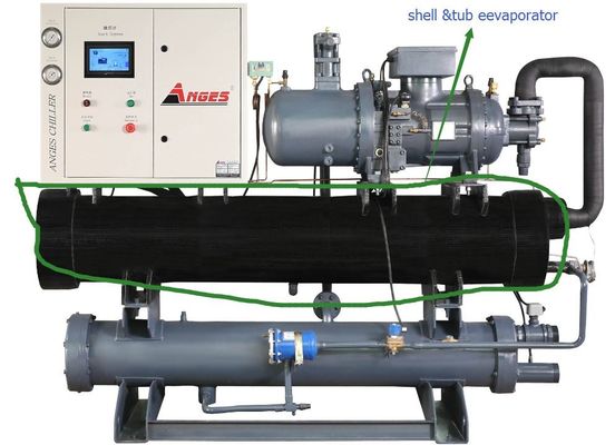 खरीदें 240HP वाटर कूल्ड स्क्रू चिलर ISO9001 वाटर स्क्रू चिलर online manufacture