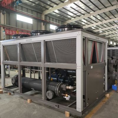 खरीदें तापमान नियंत्रक के साथ 120hp एयर कूल्ड स्क्रू चिलर online manufacture