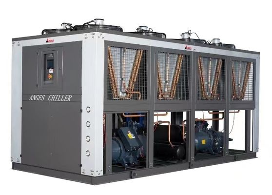 खरीदें 150HP एयर कूल्ड स्क्रू कंप्रेसर चिलर पीवीसी प्लास्टिक पाइप के लिए औद्योगिक रासायनिक चिलर online manufacture