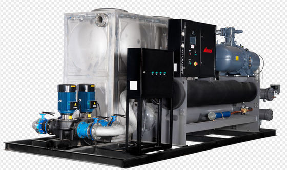 खरीदें 40HP वाटर कूल्ड स्क्रू चिलर इंडस्ट्रियल प्रोसेस वाटर चिलर प्रिंटिंग और BOPP फिल्म लैमिनेशन लाइन के लिए online manufacture