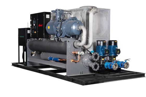 खरीदें 120hp इंडस्ट्रियल चिलर इंटीग्रेटेड सिस्टम सेमी-हर्मेटिक स्क्रू प्रकार online manufacture
