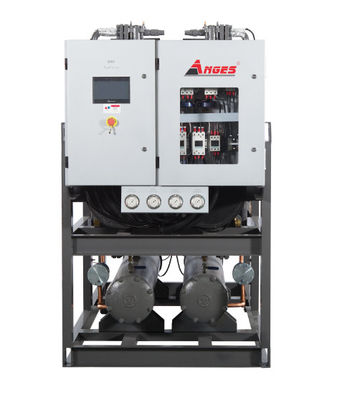 खरीदें 60HP वाटर कूल्ड स्क्रू चिलर इंडस्ट्रियल प्रोसेस वाटर चिलर प्रिंटिंग और बीओपीपी फिल्म लैमिनेशन लाइन के लिए online manufacture