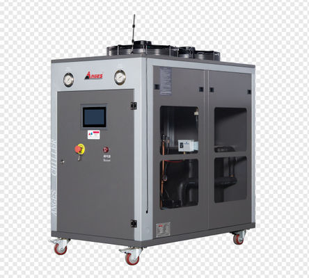 खरीदें 3HP एयर कूल्ड स्क्रॉल चिलर इंडस्ट्रियल प्रोसेस एयर चिलर प्रिंटिंग और बीओपीपी फिल्म लैमिनेशन लाइन के लिए online manufacture