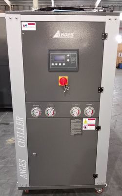 खरीदें 46.2KW एयर कूल्ड स्क्रॉल फिनेड कॉपर ट्यूब इंडस्ट्रियल वाटर रेफ्रिजरेटर / इंडस्ट्रियल वाटर कूलर online manufacture