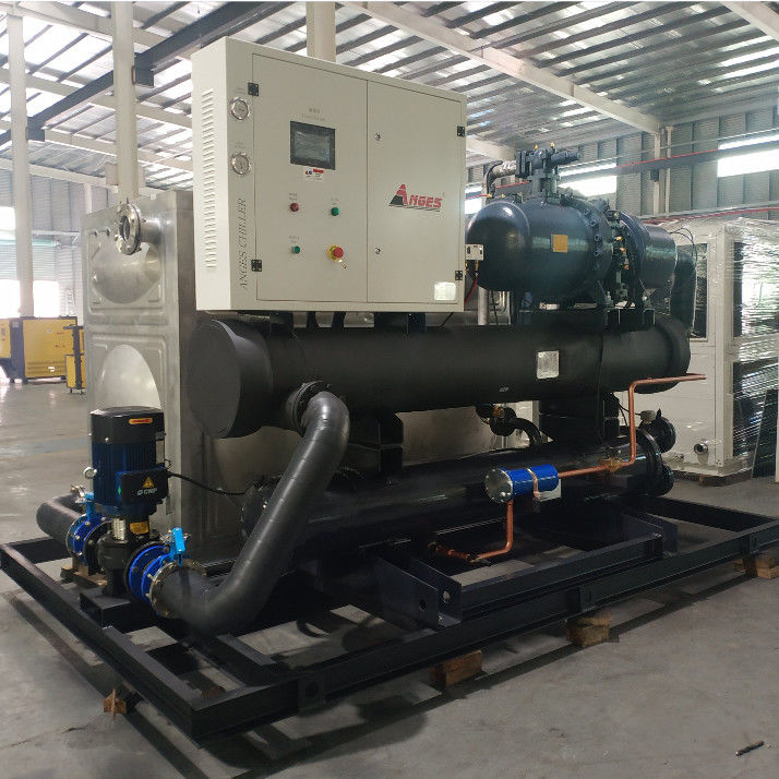 इंटीग्रेटेड स्क्रू टाइप 75HP वाटर कूल्ड चिलर संचालित करने में आसान