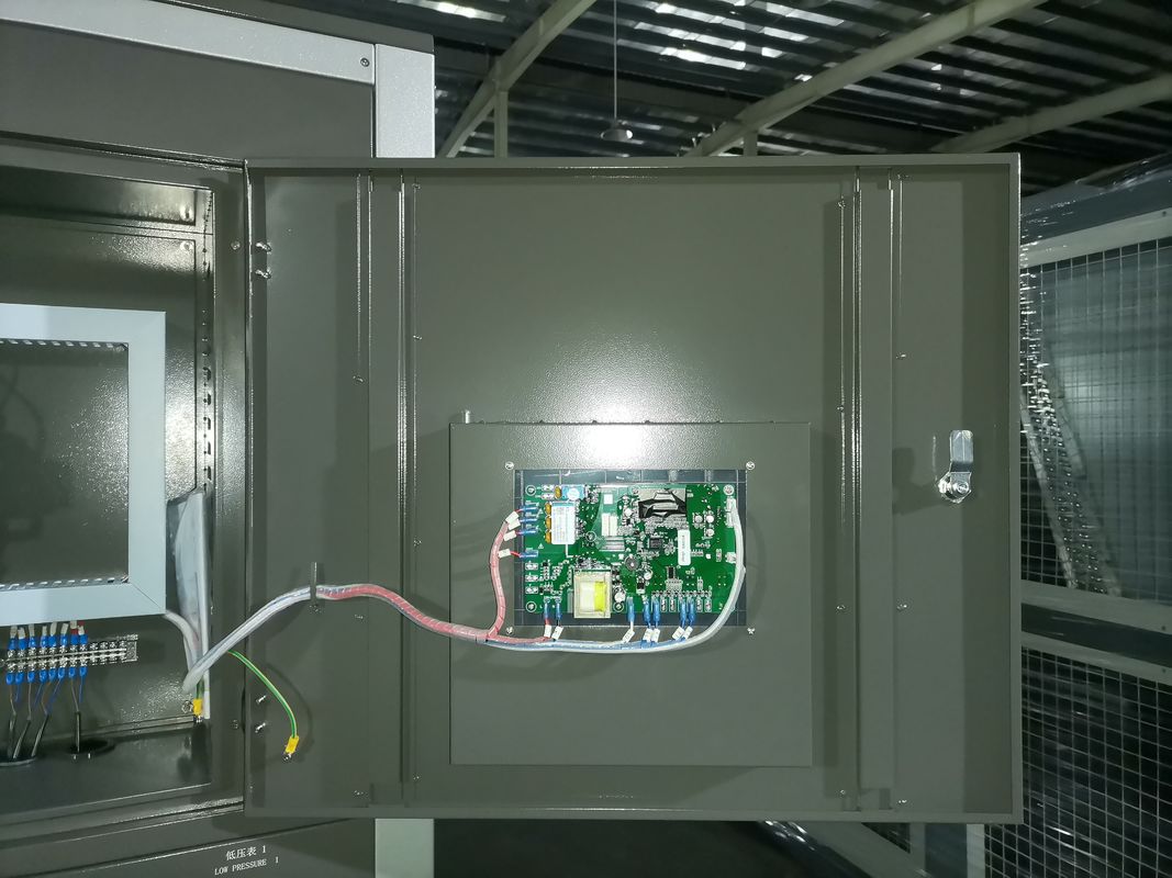 R134a रेफ्रिजरेंट इंडस्ट्रियल कूलर 110-480V वोल्टेज शेल एंड ट्यूब इवेपरेटर प्रकार