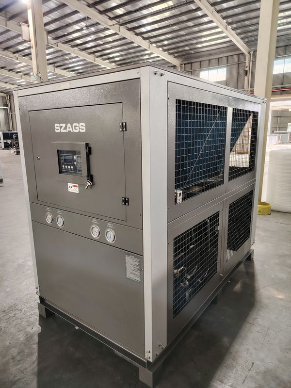 ऊर्जा-बचत इंजेक्शन मोल्डिंग/प्लेटिंग/लेजर कूलिंग के लिए 20HP एयर-कूल्ड चिलर औद्योगिक प्रशीतन समाधान