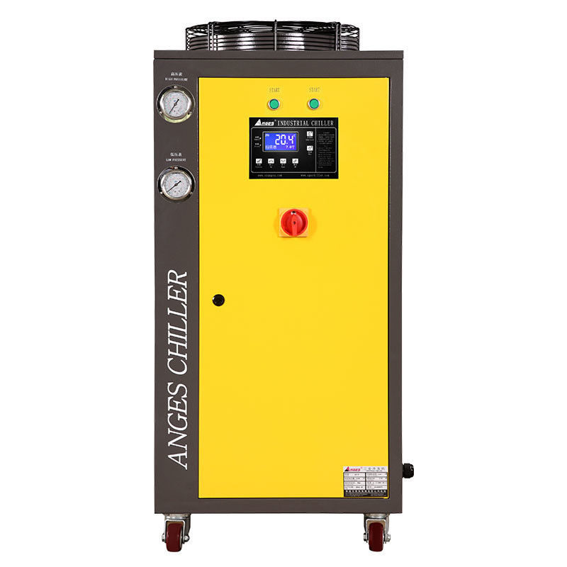 प्लास्टिक इंजेक्शन मोल्ड के लिए 5HP औद्योगिक हवा ठंडा पानी चिलर पानी शीतलन प्रणाली