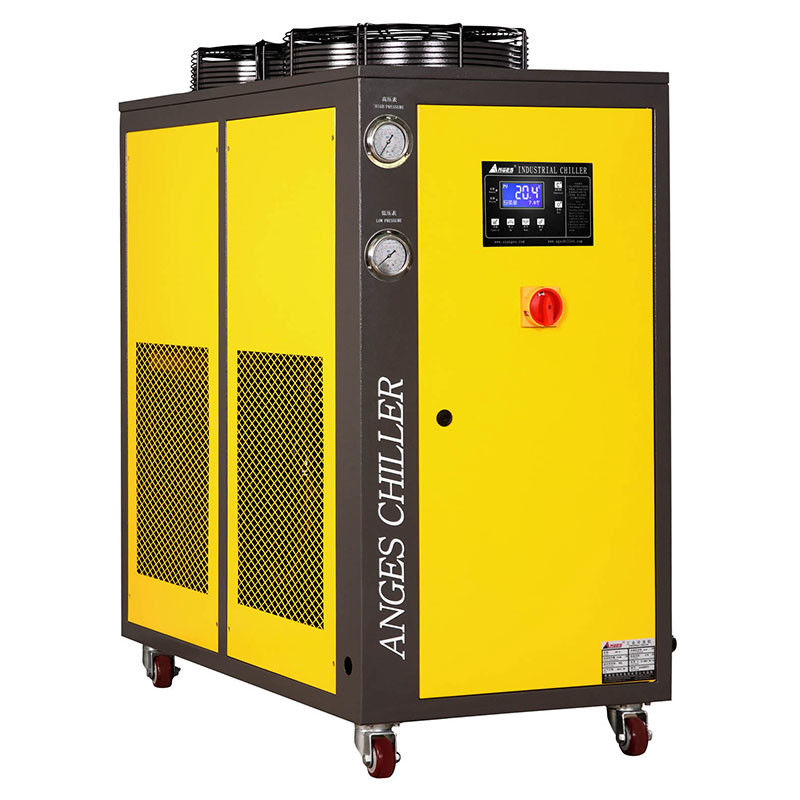 प्लास्टिक इंजेक्शन मोल्ड के लिए 5HP औद्योगिक हवा ठंडा पानी चिलर पानी शीतलन प्रणाली