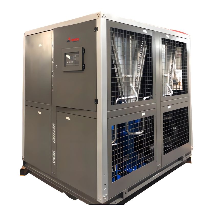 इंजेक्शन प्रक्रियाओं के लिए 30HP औद्योगिक एयर कूल्ड स्क्रॉल प्रकार वाटर चिलर पोर्टेबल कूलिंग सिस्टम