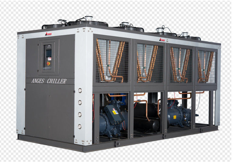 120hp पोर्टेबल इंडस्ट्रियल वाटर चिलर अर्ध-हर्मेटिक स्क्रू प्रकार