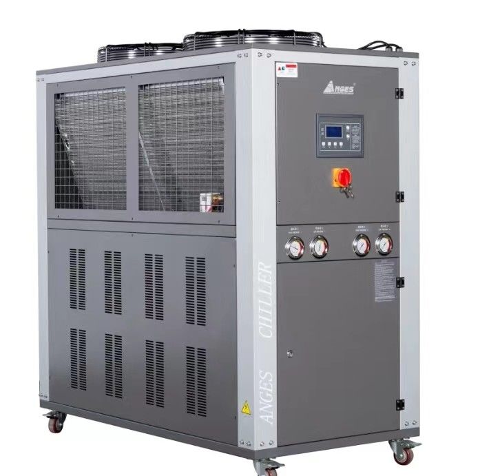 8hp पोर्टेबल इंडस्ट्रियल चिलर इंटीग्रेटेड सिस्टम हर्मेटिक स्क्रॉल प्रकार