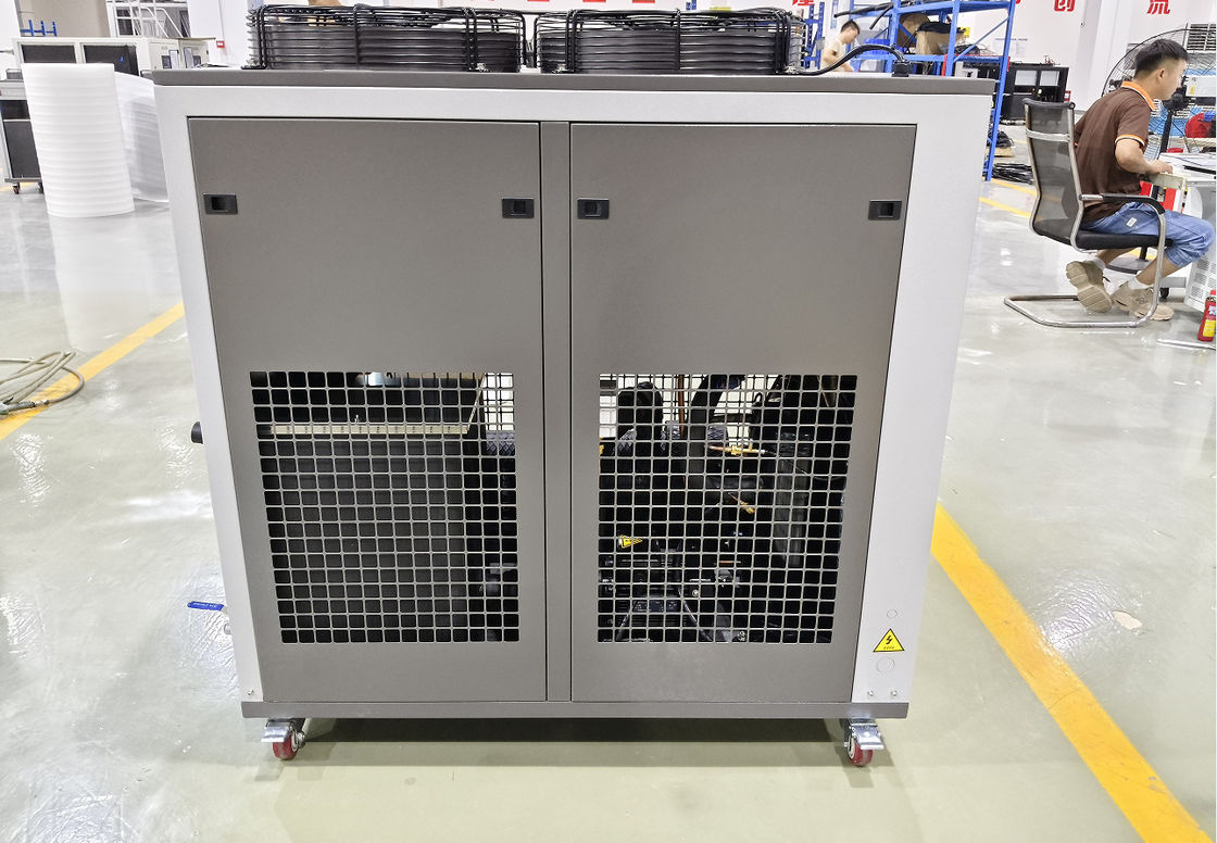 5 टन औद्योगिक हवा ठंडा पानी चिलर 18kW स्क्रॉल प्रकार ग्लाइकोल चिलर चीन फैक्टरी आपूर्ति