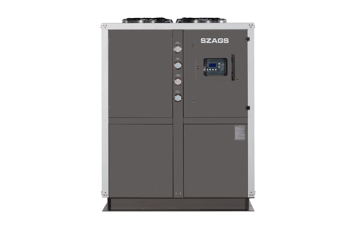 30HP इंडस्ट्रियल स्क्रॉल टाइप एयर कूल्ड वाटर चिलर 92kW ग्लाइकोल चिलर कूलिंग सिस्टम