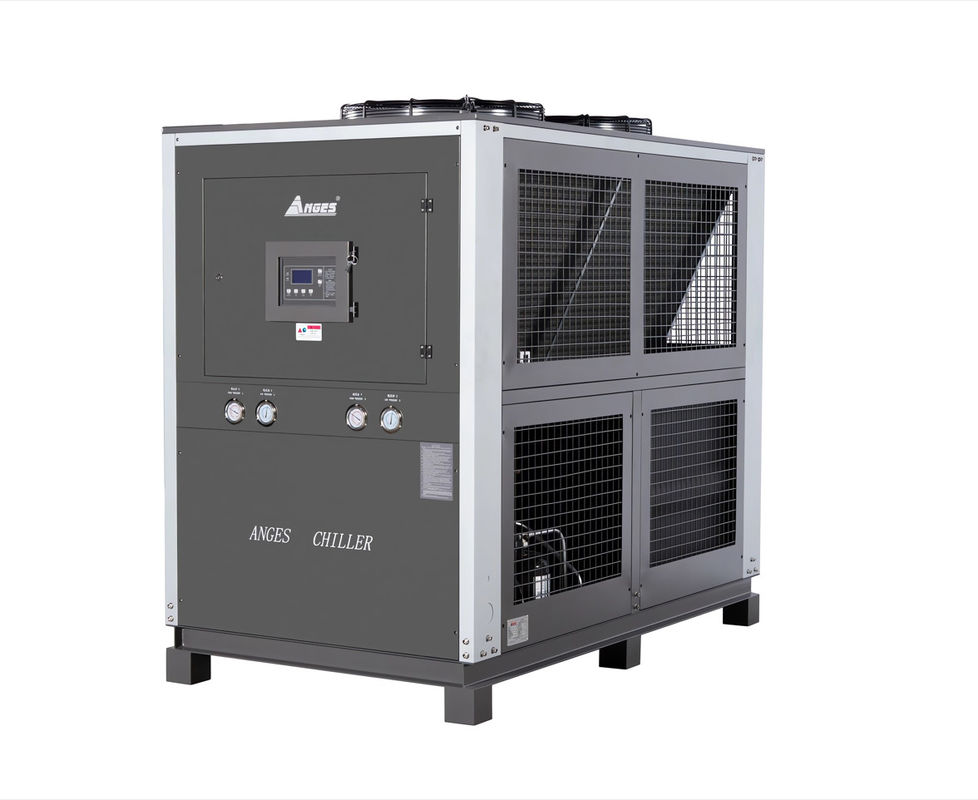 20HP ग्लाइकोल चिलर 72kW औद्योगिक स्क्रॉल प्रकार एयर कूल्ड वाटर चिलर