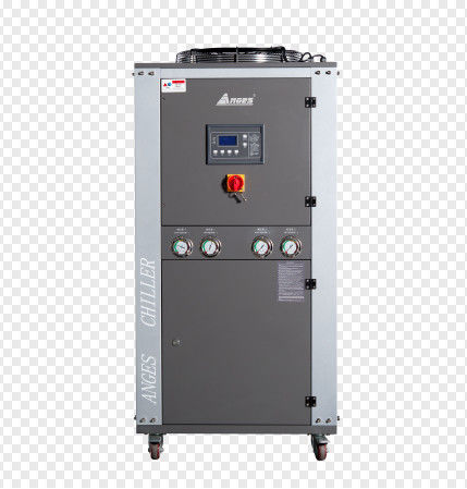 8hp 22.7kw पोर्टेबल वाटर चिलर 8000m3/h कूलिंग एयर फ्लो और औद्योगिक के लिए 20m लिफ्ट के साथ