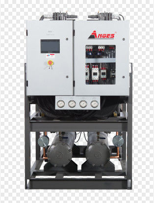 100HP वाटर कूल्ड स्क्रू चिलर इंडस्ट्रियल प्रोसेस वाटर चिलर प्रिंटिंग और बीओपीपी फिल्म लैमिनेशन लाइन के लिए