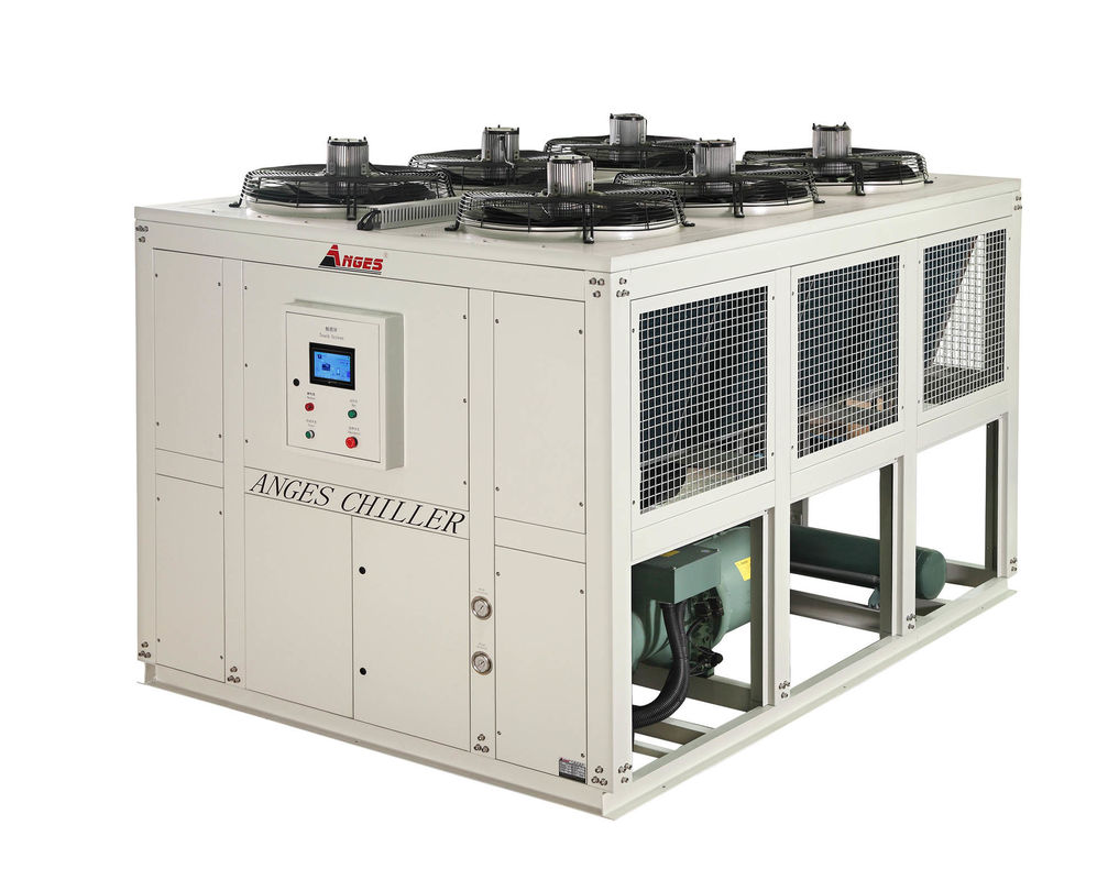 उच्च दक्षता शीतलन समाधान के लिए 200HP हवा ठंडा पेंच प्रकार औद्योगिक चिलर पेंच पानी चिलर