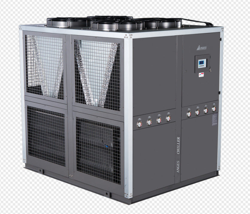 60HP एयर कूल्ड स्क्रॉल चिलर इंडस्ट्रियल प्रोसेस वॉटर चिलर प्रिंटिंग और बीओपीपी फिल्म लैमिनेशन लाइन के लिए