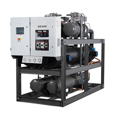 140hp स्क्रू टाइप वाटर कूल्ड सेंट्रल चिलर 380V 50HZ