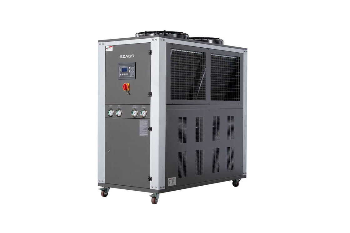 औद्योगिक/वाणिज्यिक बहु-क्षेत्र शीतलन समाधान के लिए 12hp ऊर्जा-बचत वायु-कूल्ड चिलर विस्तार वाल्व नियंत्रण