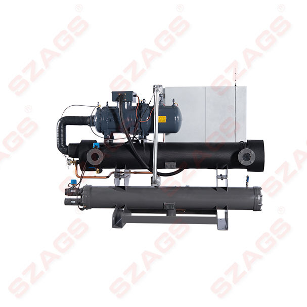 भारी औद्योगिक जरूरतों के लिए 150 एचपी उच्च क्षमता वाले शीतलक पानी से ठंडा चिलर इकाई