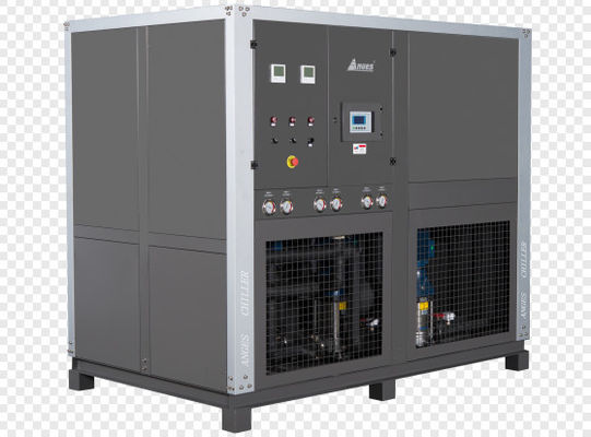 20HP वाटर कूल्ड स्क्रॉल चिलर इंडस्ट्रियल प्रोसेस वॉटर चिलर प्रिंटिंग और बीओपीपी फिल्म लैमिनेशन लाइन के लिए