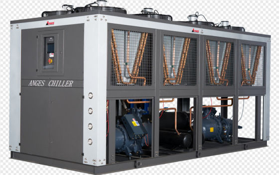 100HP एयर कूल्ड स्क्रू चिलर इंडस्ट्रियल प्रोसेस वाटर चिलर प्रिंटिंग और बीओपीपी फिल्म लैमिनेशन लाइन के लिए
